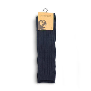 Knee Socks Ribbed – Navy