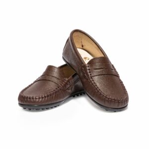 Moccasin Loafer Brown Leather