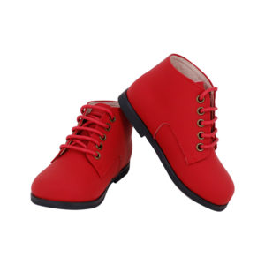 Baby Laces Red Leather