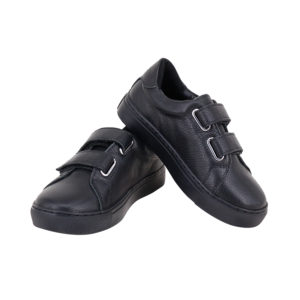 Velcro Sneaker Black Pebbeled