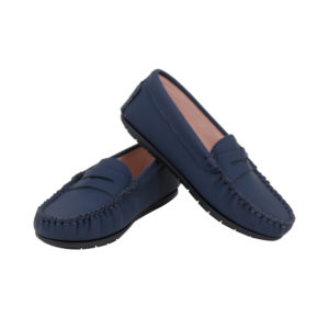 Loafer Navy Leather