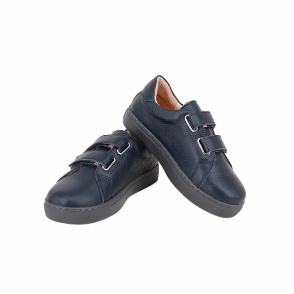 Bule Surichinmoi eskalere Velcro Sneaker Navy Leather – Perroquet Shoes